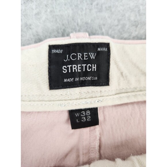 J.Crew 770 Chino Pants 38x32‎ 30 31 Mens Pink Straight Leg Stretch Twill Casual - Picture 4 of 14